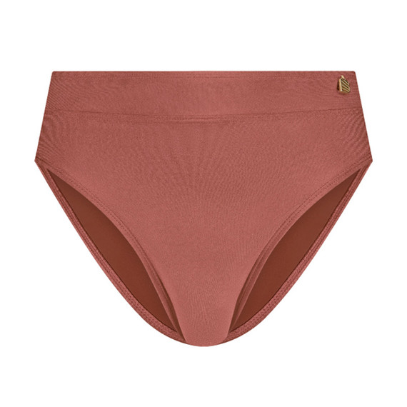 Chocolate Shine High Waist Bikinibroekje