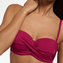Cyell City Slick Sangria Bandeau Multiway Bikinitop Red