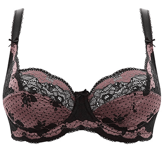 Panache Clara Full Cup BH Taupe Black