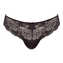 Panache Clara String Charcoal Black