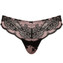 Panache Lingerie Clara String Black Pink