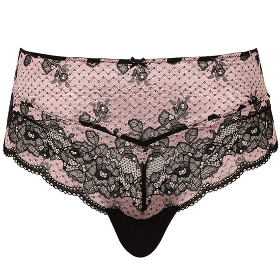 Panache Lingerie Clara Tailleslip Black Pink