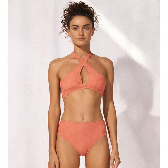 Watercult Coastal Daydream Hoog Bikinibroekje Coral Sunset