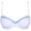 PrimaDonna Twist Coco Voorgevormde Balconette BH Vichy Blue