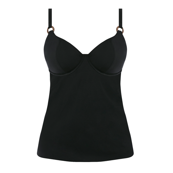 Freya Swim Coco Wave Plunge Tankinitop Black