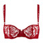 Aubade Coeur à Corps Half Cup BH Rouge Rebelle