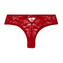 Aubade Coeur à Corps Short Rouge Rebelle