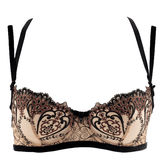 Aubade Coeurs Enlaces Balconette BH Serenade Black