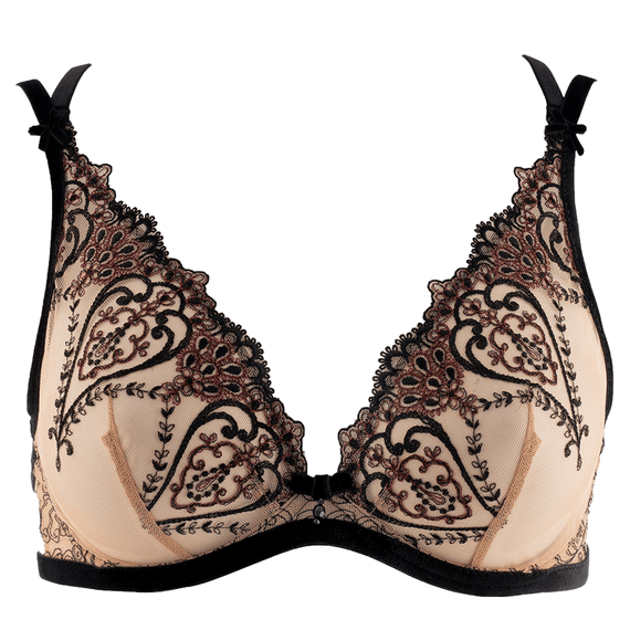 Coeurs Enlaces Plunge BH Serenade Black