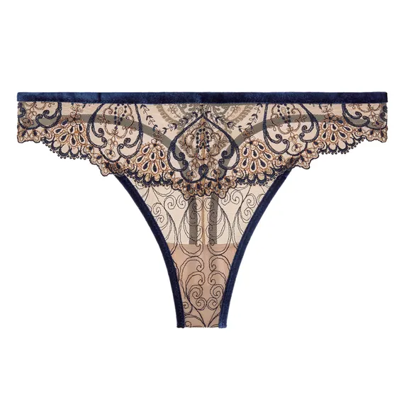 Aubade Coeurs Enlaces String Nightfall