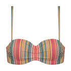 Color Dash Bandeau Bikinitop