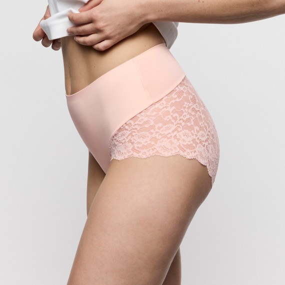 Marie Jo Color Studio Lace Korrigierende Taillenslip Glossy Pink