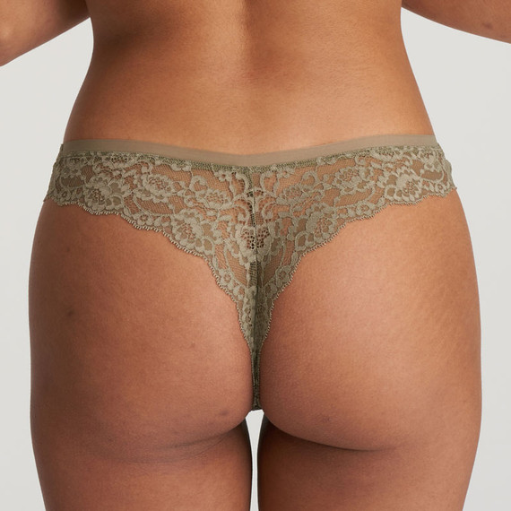 Marie Jo Color Studio Lace String Golden Olive