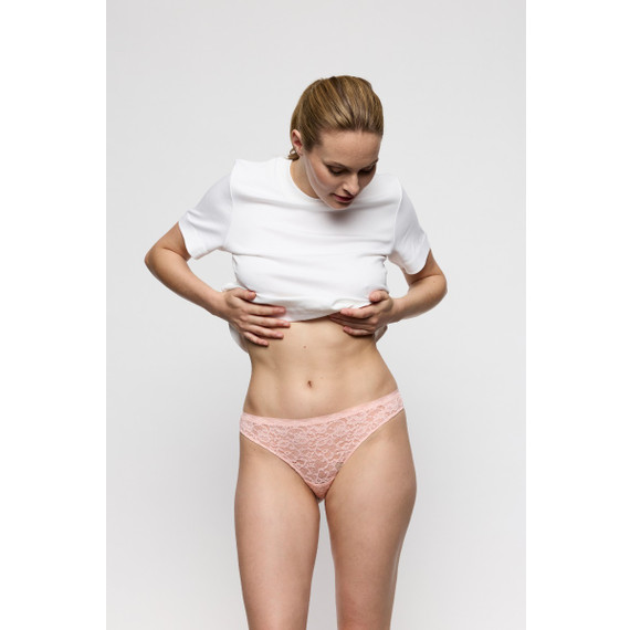 Marie Jo Color Studio Lace String Glossy Pink