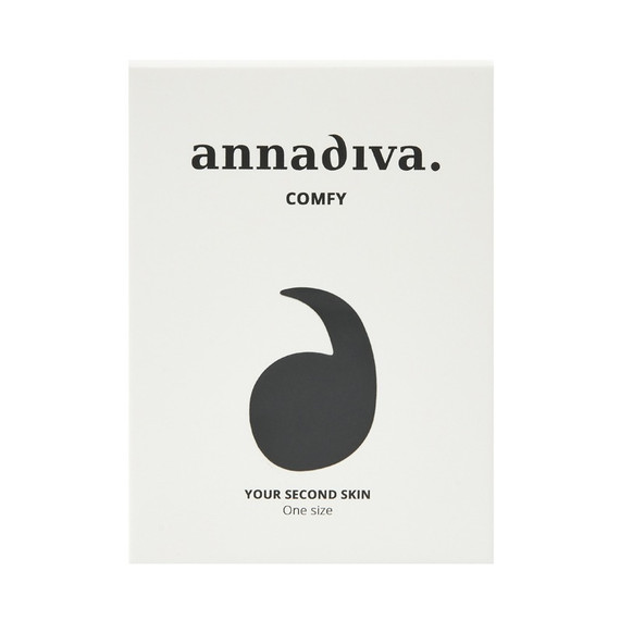 Annadiva Comfy Hipster Jet Black