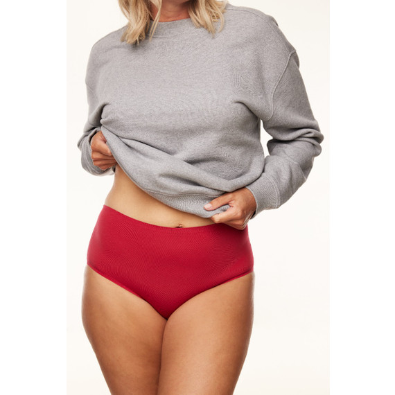 Annadiva Comfy Tailleslip Jester Red