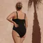 Annadiva Swim Confidence Corrigerend Badpak Black