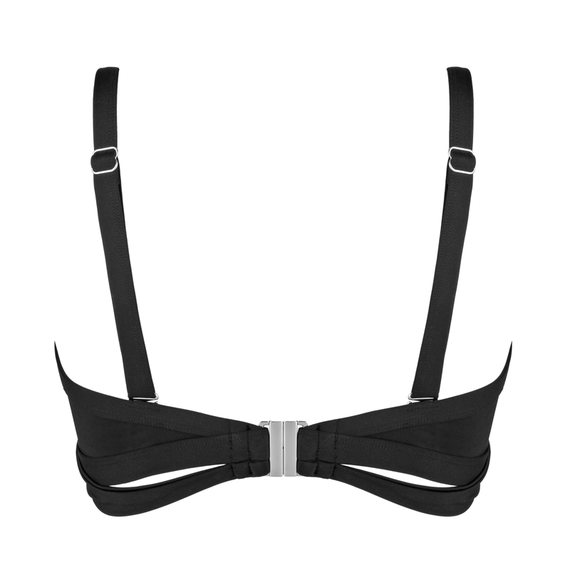 Annadiva Swim Confidence Twist Bikinitop Black