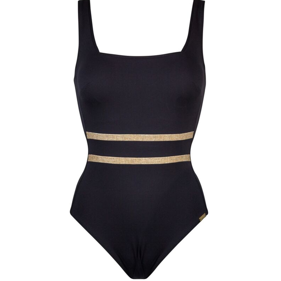 Maryan Mehlhorn Construction Beugel Badpak Black Sand