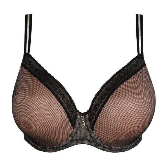 Primadonna Twist Cools Hartvorm BH Zwart