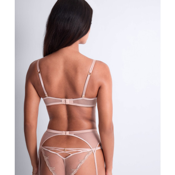 Aubade Cosmic Romance Jarretels Sand Rose