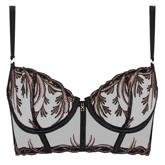 Aubade Cosmic Romance Longline BH Black Star