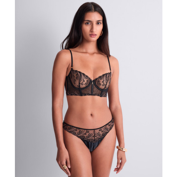 Aubade Cosmic Romance Longline BH Black Star