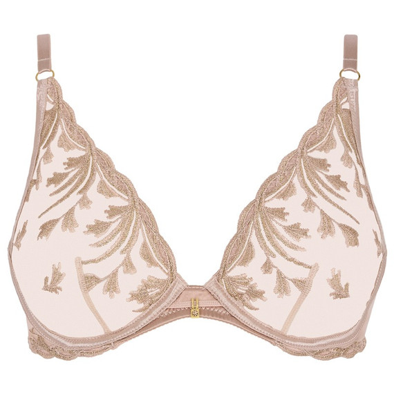 Aubade Cosmic Romance Plunge BH Sand Rose