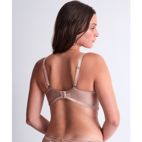 Aubade Cosmic Romance Plunge BH Sand Rose