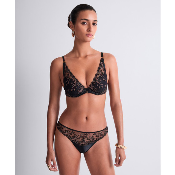 Aubade Cosmic Romance Slip Black Star