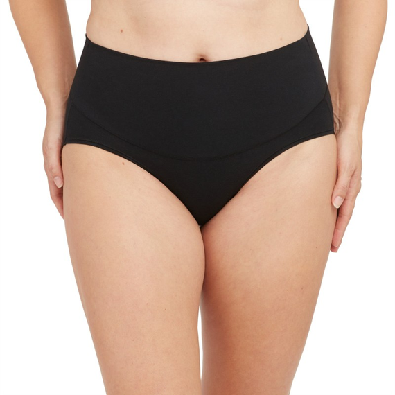 Spanx Cotton Comfort Slip Very Black