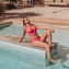 Annadiva Swim Cotton Candy Longline Bikinitop Pink