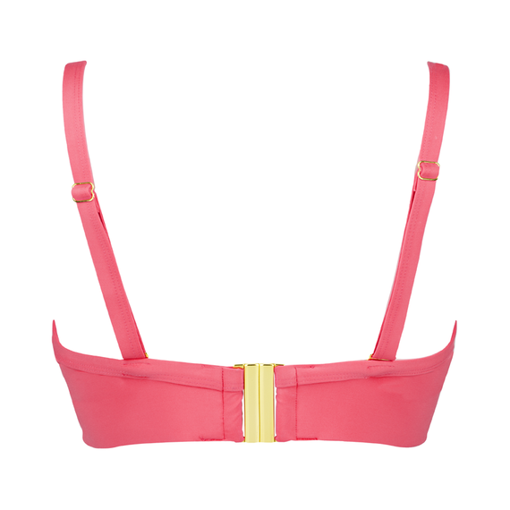 Annadiva Swim Cotton Candy Longline Bikinitop Pink