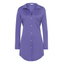Hanro Cotton Deluxe Nachthemd Violet Blue
