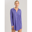 Hanro Cotton Deluxe Nachthemd Violet Blue