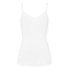 Hanro Cotton Seamless Padded Spaghetti Top White