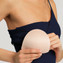 Hanro Cotton Seamless Padded Spaghetti Top Deep Navy