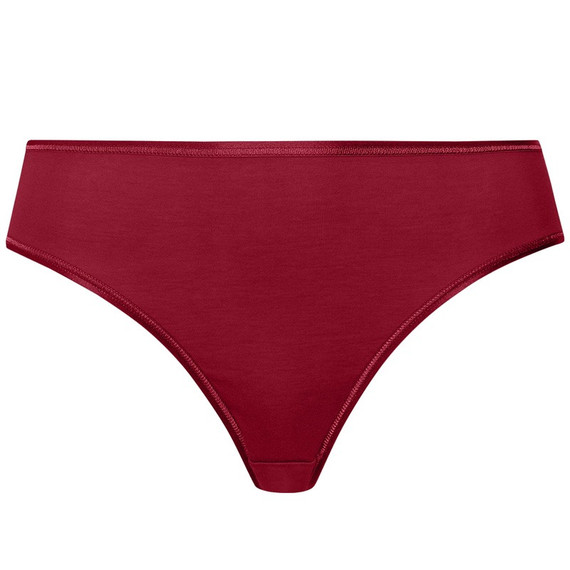Hanro Cotton Seamless Rioslip Red Dahlia