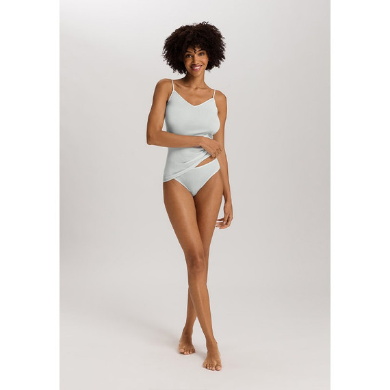 Hanro Cotton Seamless Top met Spaghettibandjes Vapor