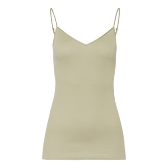 Cotton Seamless Top mit Spaghetti Trägern