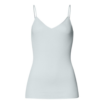Cotton Seamless Top met Spaghettibandjes