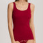 Hanro Cotton Seamless Tanktop Red Dahlia