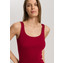 Hanro Cotton Seamless Tanktop Red Dahlia