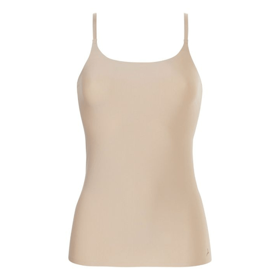 Hanro Cotton Seamless Top Beige