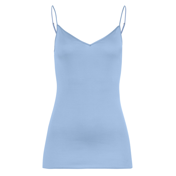 Cotton Seamless Top mit Spaghettiträgern