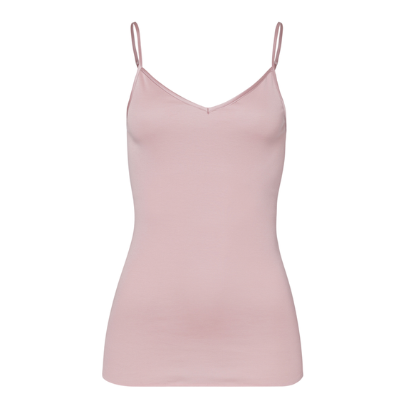 Cotton Seamless Top met Spaghettibandjes