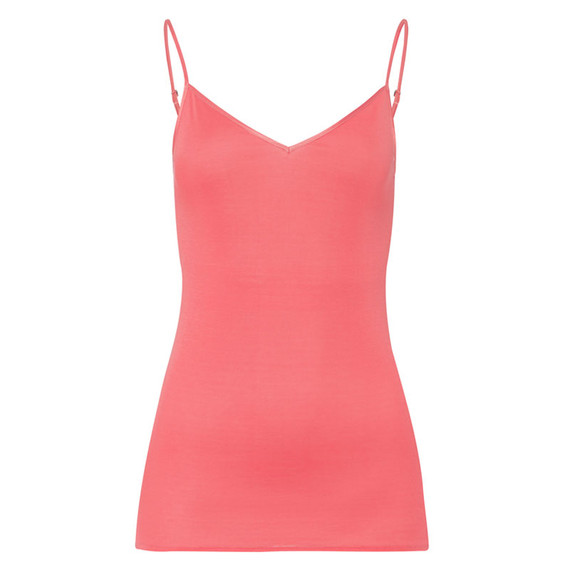 Cotton Seamless Top mit Spaghetti Trägern