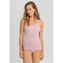 Hanro Cotton Seamless Top met Spaghettibandjes Pale Pink