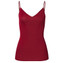 Hanro Cotton Seamless Top met Spaghettibandjes Red Dahlia