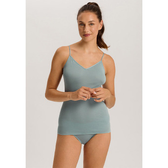 Cotton Seamless Top met Spaghettibandjes